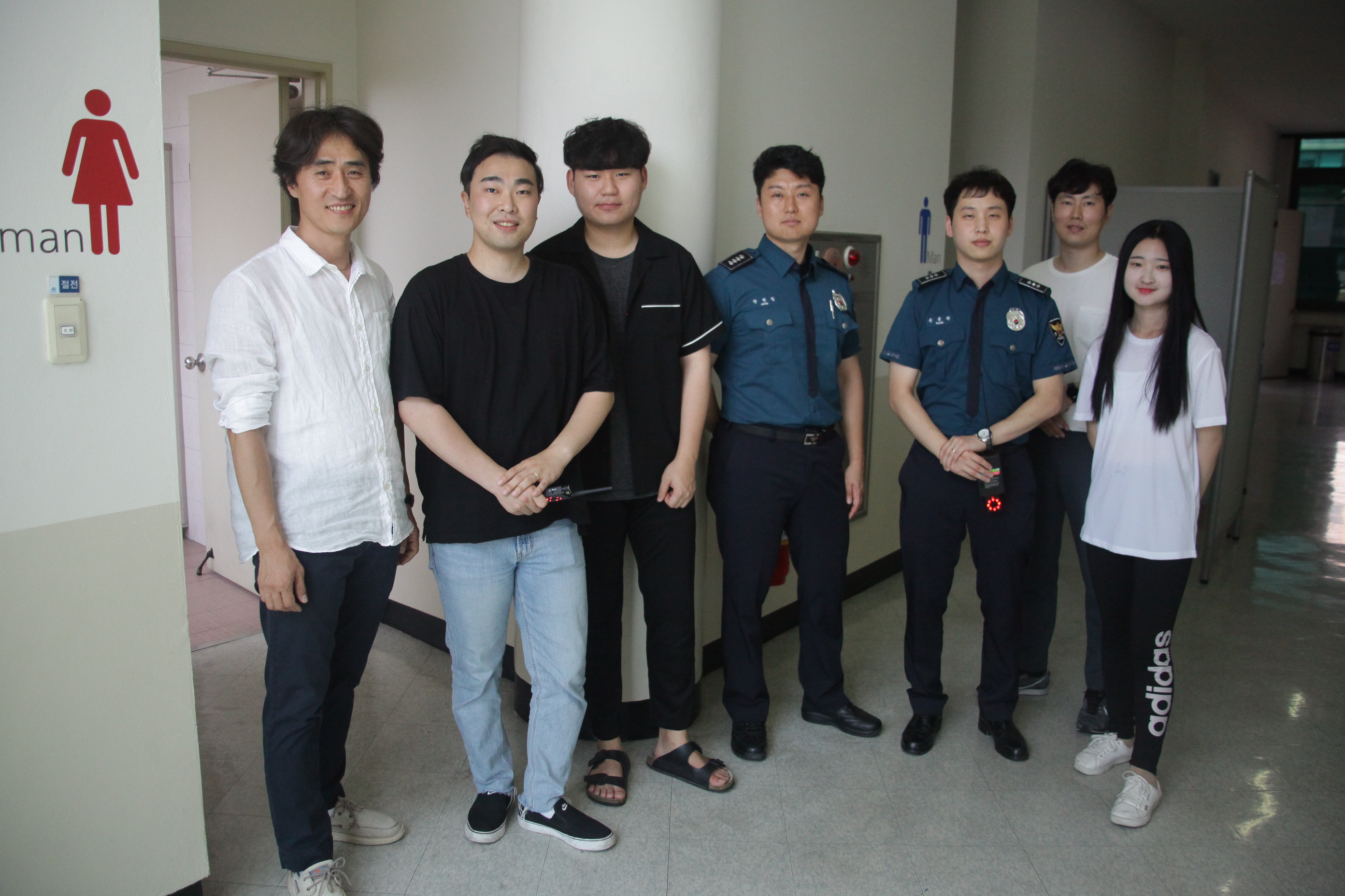 상록경찰서 연계 몰카방지 캠페인