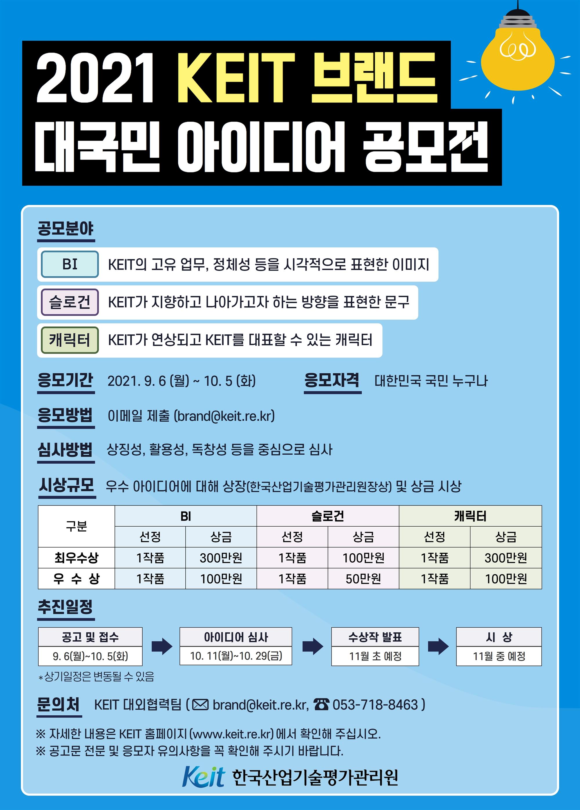 2. 2021 KEIT 브랜드 대국민 아이디어 공모전 포스터.jpg