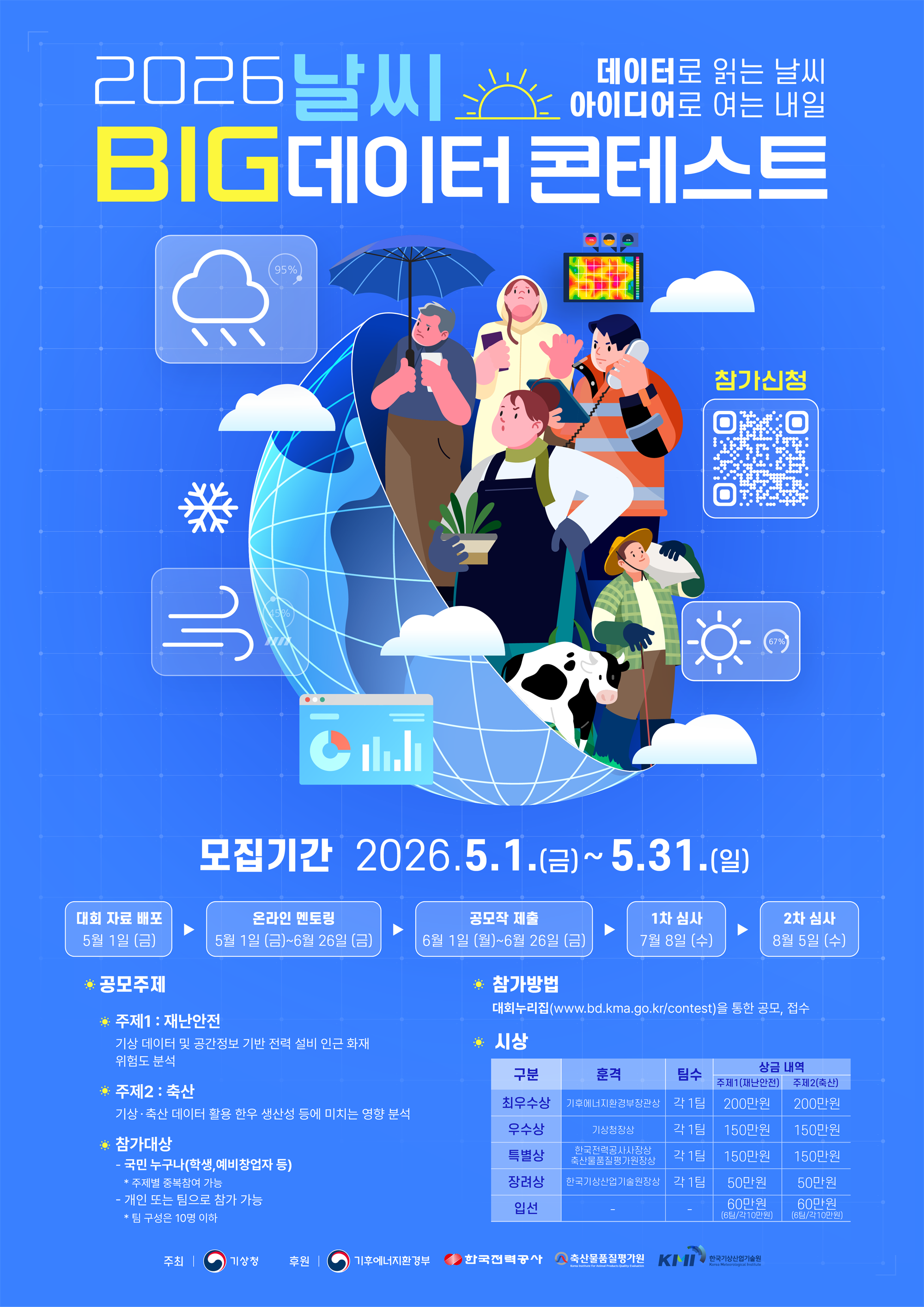 2026 날씨 빅데이터 콘테스트 포스터_최종.png