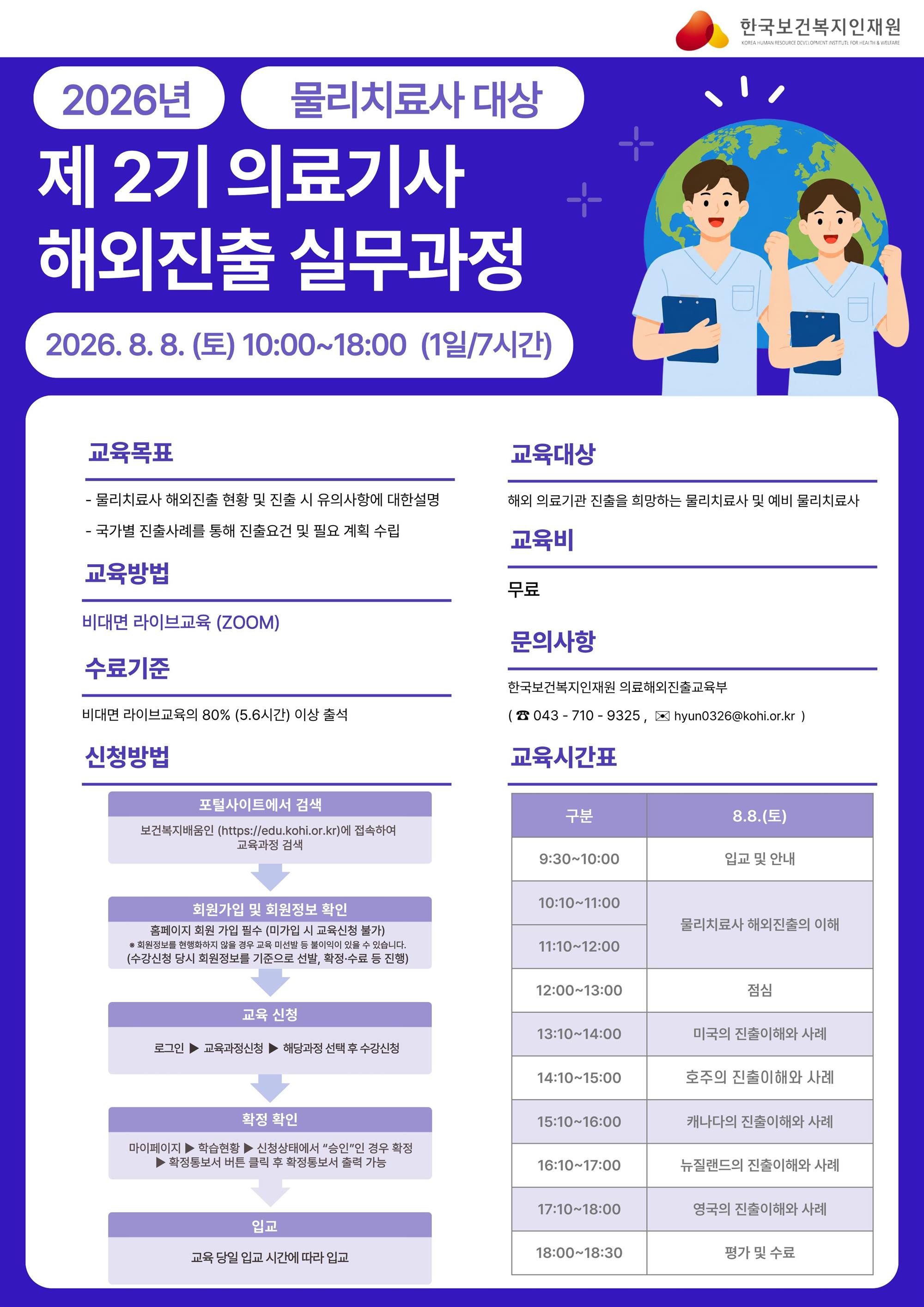 제2기 의료기사 해외진출 실무과정 웹포스터.jpg