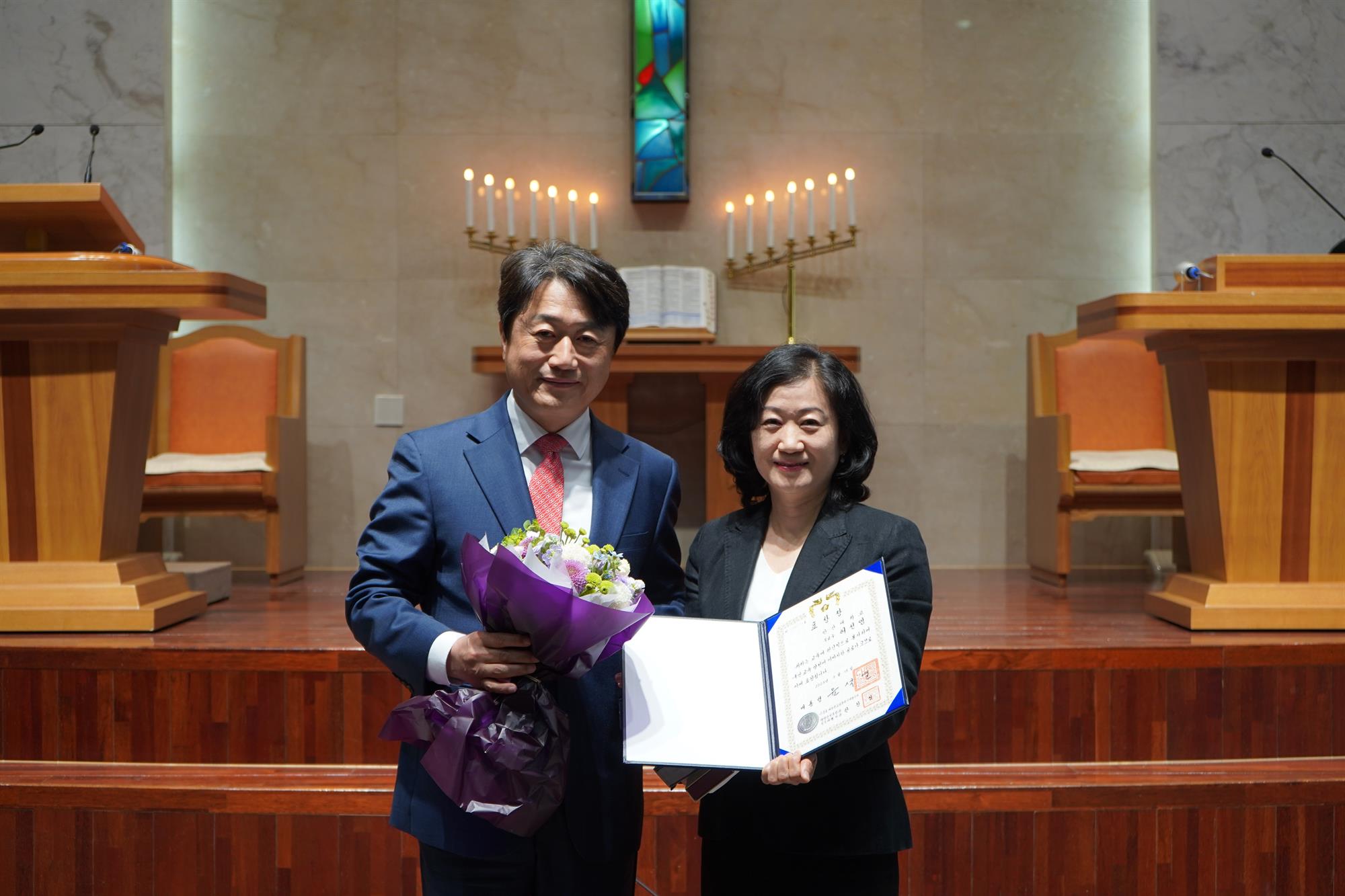 44_230515_안산대학교, 스승의 날 유공 허선영 교수 대통령 표창 수상.jpg