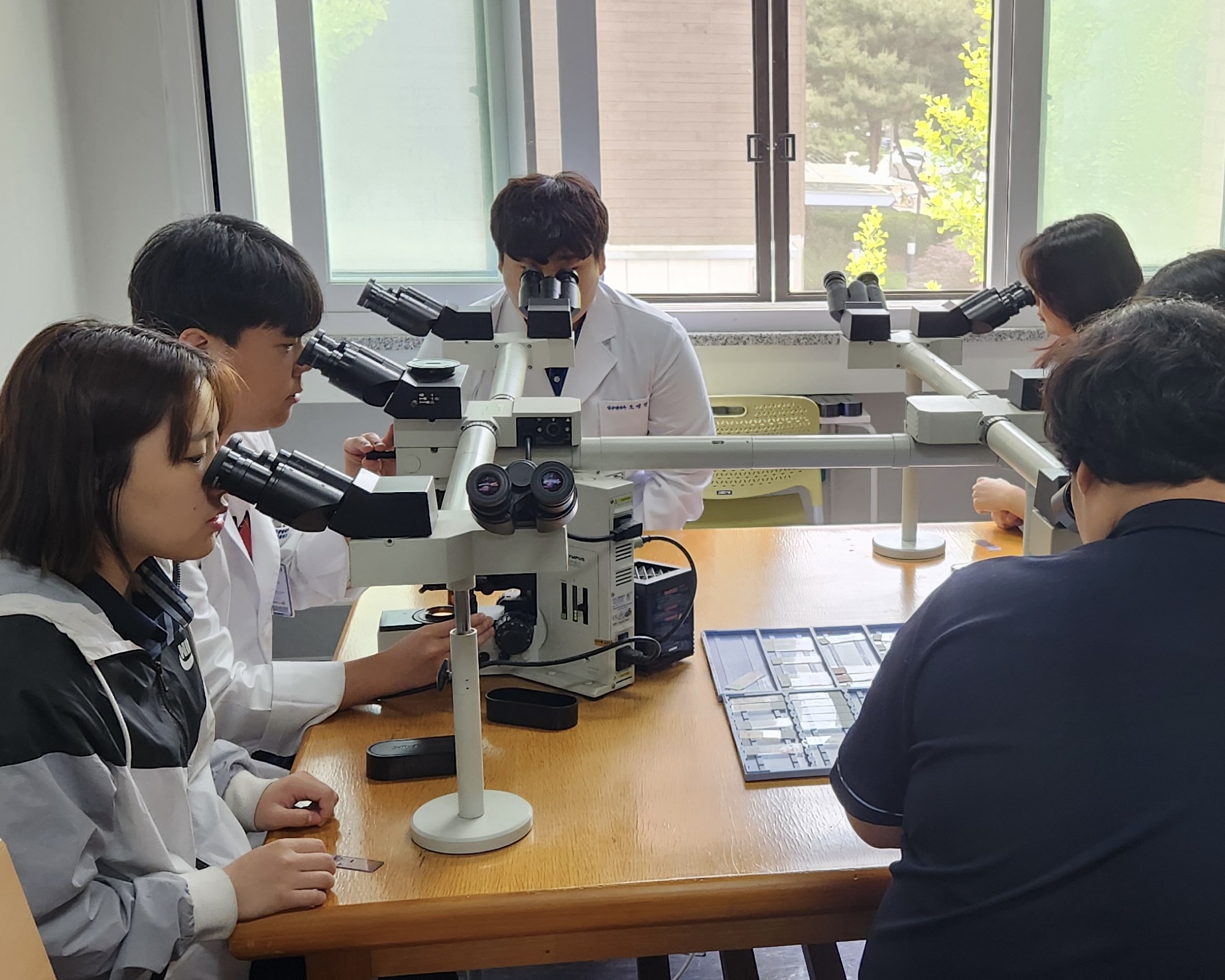 134_240621_안산대학교 임상병리학과, 경기폴리텍고등학교 학생들과 학과체험프로그램 진행.jpg
