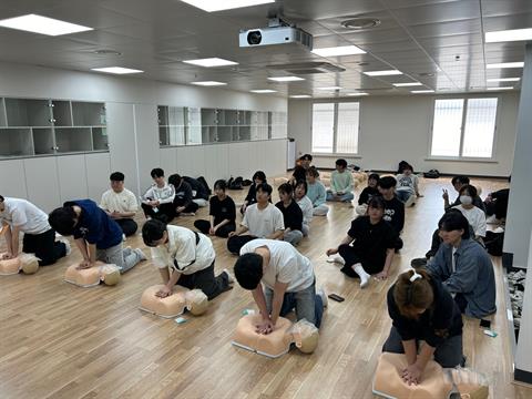 안산대학교 응급구조학과, CPR 경연 팀전 및 왕중왕전 진행