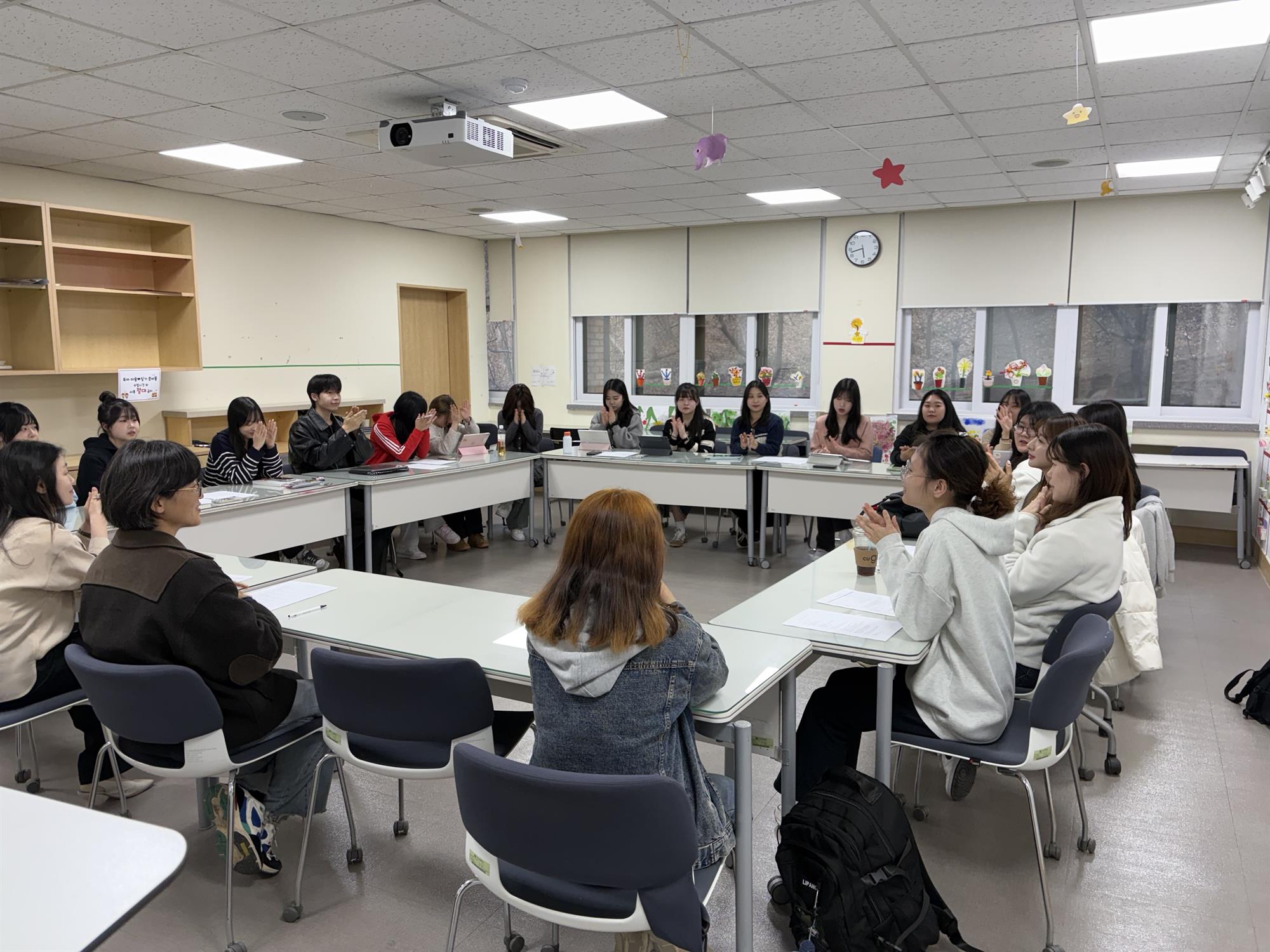 안산대학교 유아교육과, 학생 대표와 함께 학사 운영 회의 개최