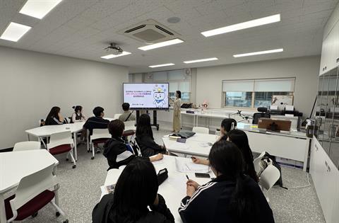 안산대학교-안산국제비즈니스고등학교 연합 창업동아리 오리엔테이션 개최