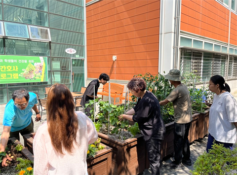 안산대학교 간호학과 2025년 예비간호사 치유텃밭 프로그램 자체평가회 개...