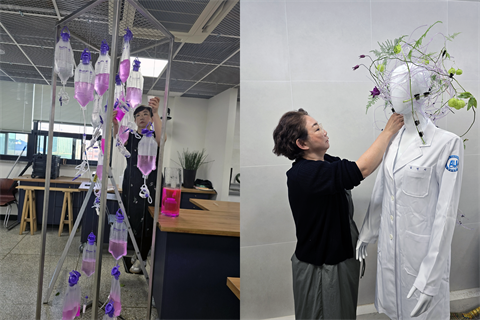 안산대학교 간호학과 변성원 교수 간호사 플로리스트로 독일 전시회 참가