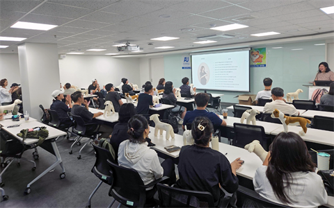 안산대학교 동물매개케어학과 성인학습자 펫마사지 특강 실시