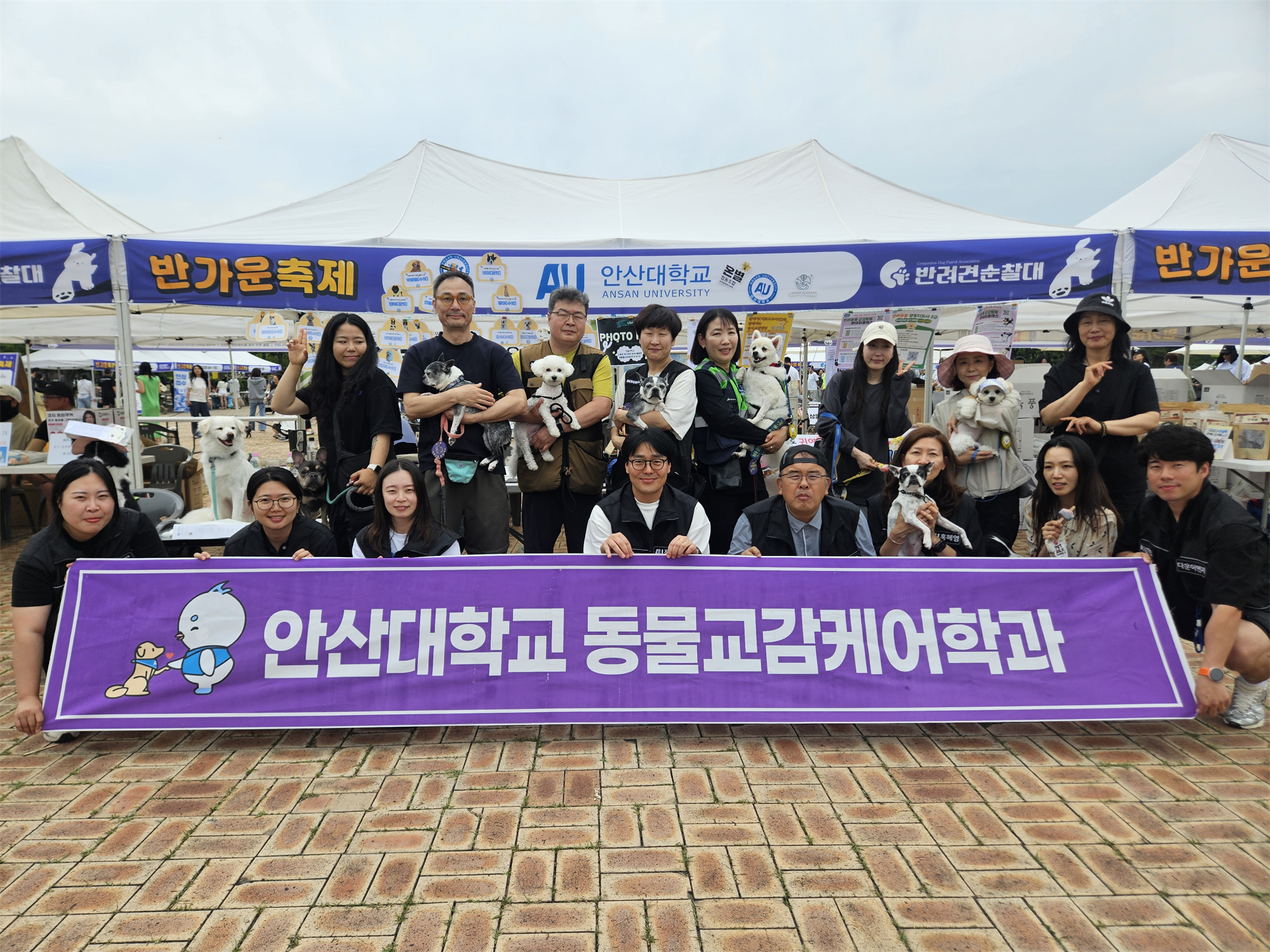 219_260612 안산대학교 동물교감케어학과, 안산시 ‘반가운 축제’서 동물교감활동 부스 운영.png