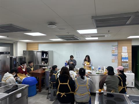 안산대학교 식품영양학과 아동요리지도사 자격증 특강 전원 합격 성과