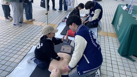 안산대학교 응급구조학과, 안산그리너스 FC 홈 개막전서 의료지원 및 응급...