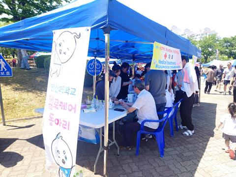 안산대학교 간호학과 ‘헬로케어’ 동아리, 언어 장벽 넘은 현장 중심 간호...