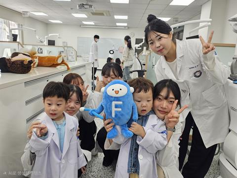 안산대학교 치위생학과, 석학어린이집 원아 대상 치과 진료실 탐방 및 진로...