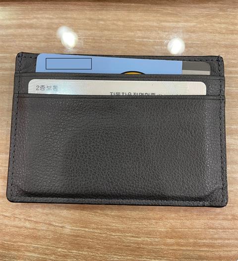 검은색 카드지갑(면허증, 체크카드) 습득(처리완료)